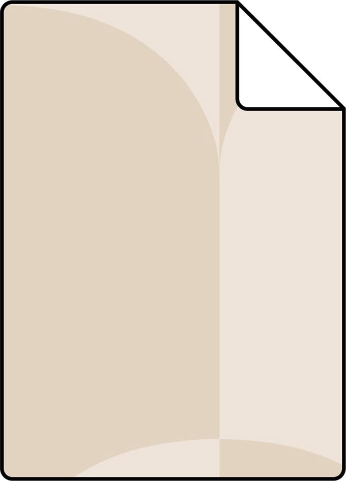 Proefstaal ESTAhome behang art deco bogen beige en zandkleurig - 26.5 x 21 cm - 139991-S