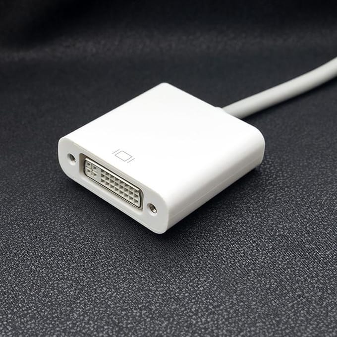 Qoltec Mini DVI naar DVI-adapter (24 + 5) |   Full HD |   0,16m