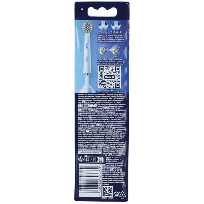 Oral B Pro Floss Action Opzetborstels - 4 stuks