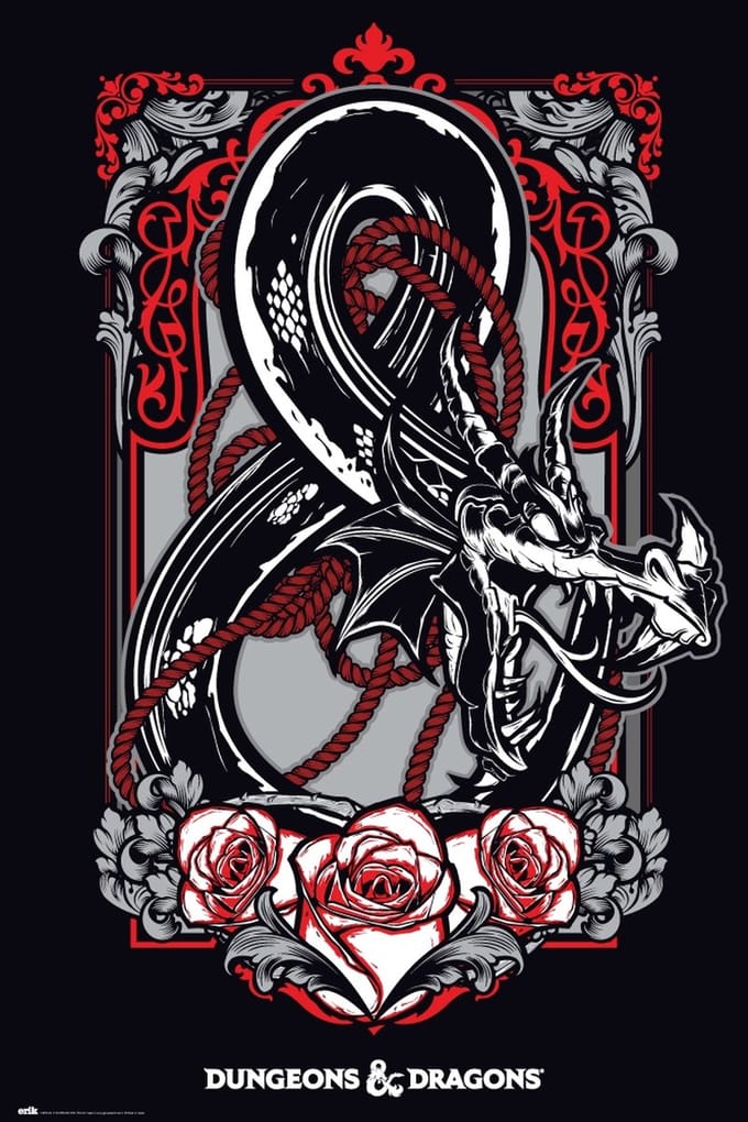 Dungeons And Dragons Poster 61x91.5cm