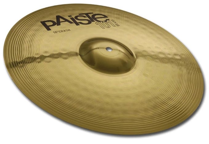 Paiste 101 Brass Cymbal Set universeel 14" HiHat, 16" Crash, 20" Ride - Bekkenset