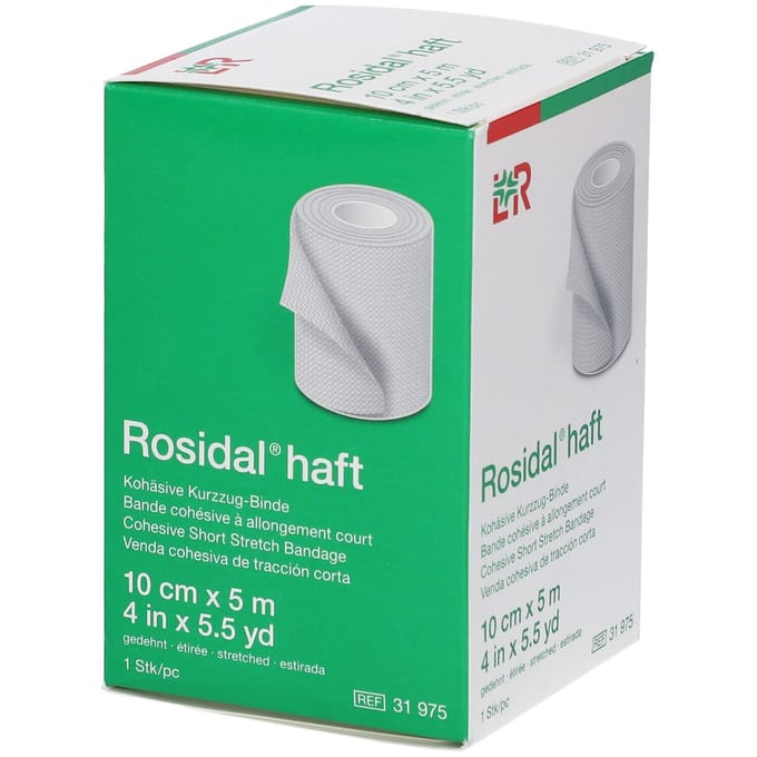 Lohmann & Rauscher Rosidal Haft 10cm x 5m 31975 1 Verband