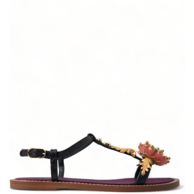 Florale Versierde Sandalen Model La10367