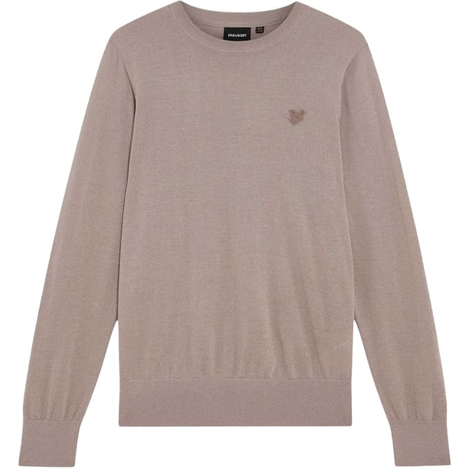 Lyle & Scott Heren Regular Trui (Cinder)