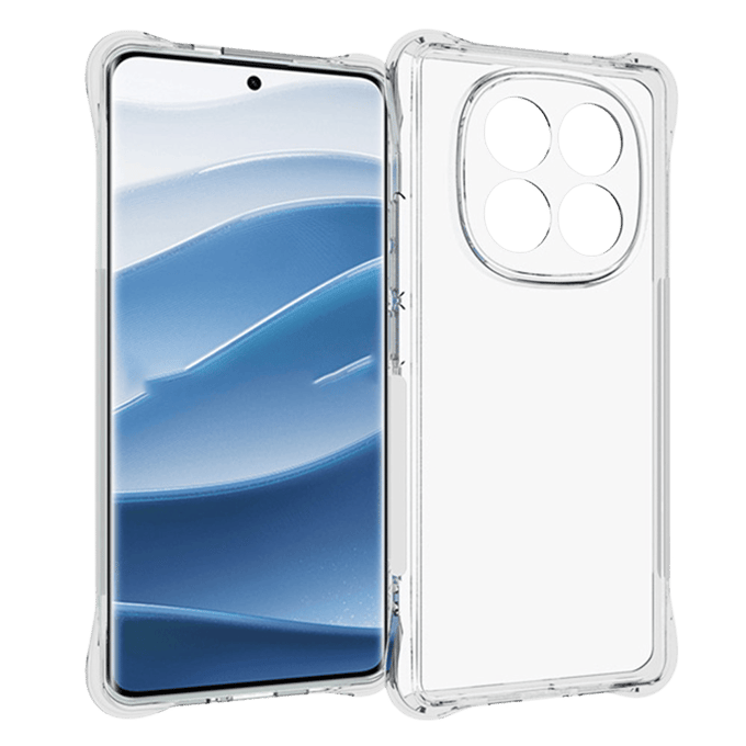 CaseBody Redmi Note 14 Pro+ Shockproof Hoesje Transparant