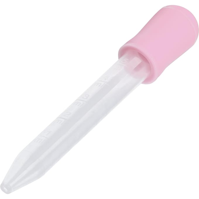 Pipette d'alimentation en plastique Durable Confortable Transparent Paille d'alimentation pour alimentation d'aquarium white