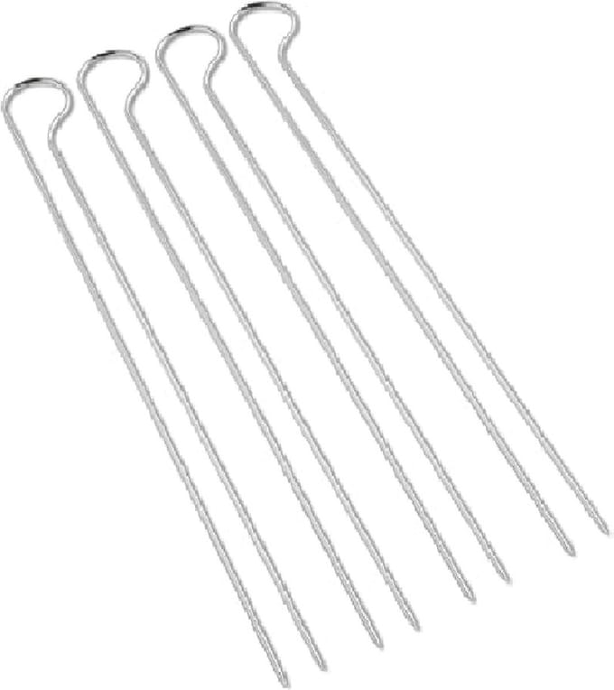 bonfire barbecue spiesen set van 4