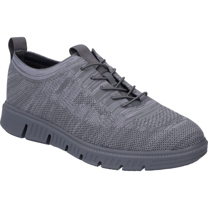 JOSEF SEIBEL Heren Sneaker Falko knitted 23 in grijs