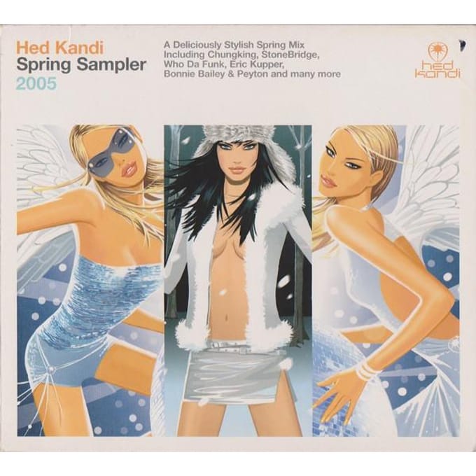 CD DIVERSEN - Hed Kandi Spring Sampler HEDKSPR005 Hed Kandi 2005 VK Dans & Electronica Gebruikt beige