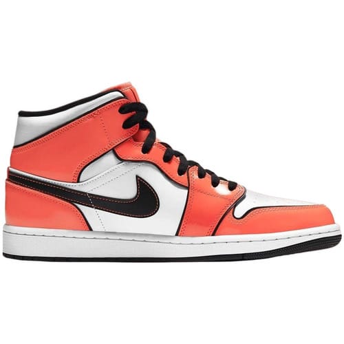 Nike Air Jordan 1 MID SE, Turf Orange/Black-White, DD6834 802, EUR 42