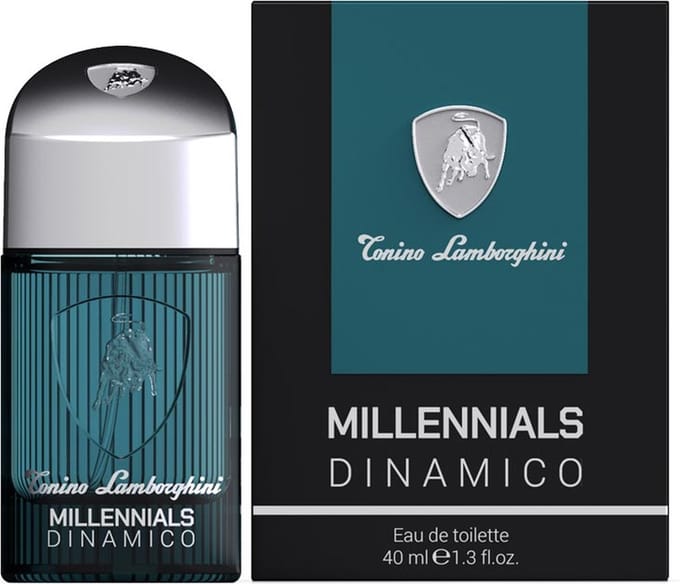 Tonino Lamborghini Millennials Dinamico Eau de Toilette Parfum voor Heren 40 ml