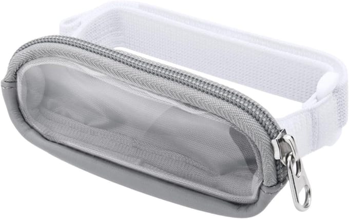 Lippenstift Houder - Auto Organizer - Opbergen Auto - Verstelbare Band - 12 x 5 x 2 cm - Grijs
