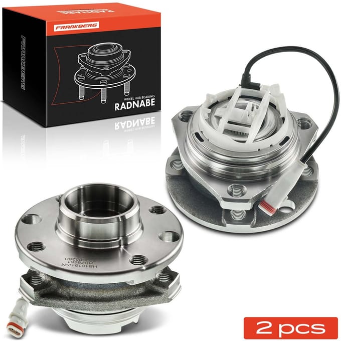 Frankberg 2x Wielnaaf Set Achter voor Mazda 3 Stufenheck 5