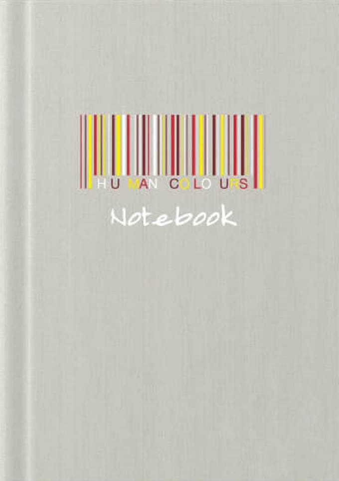 Peleman - Creative Notebook – Human Colours, Kashmir – 14,8 x 21 cm (A5) – zilver