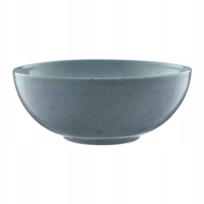 Ambition Biologisch Saladekom Blauw 17cm - Uniek Reactief Glazuur Design