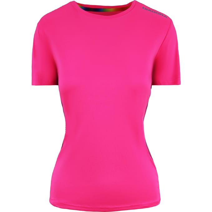 Diadora Running Dames Roze T-Shirt
