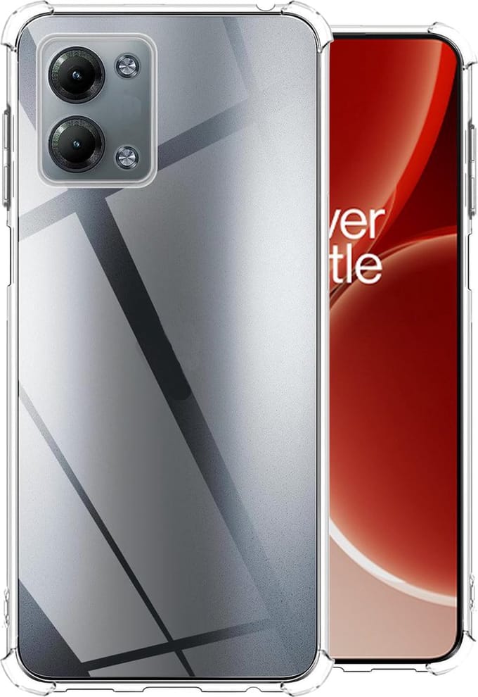 Hoesje geschikt voor OnePlus Nord 3 - Shockproof Transparant Back Cover Case