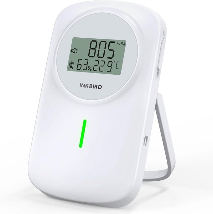 Fijnstofmeter - Luchtkwaliteitsmeter Voor Binnen - Co2 Meter - Module