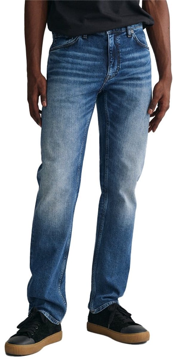Gant Regular Fit Spijkerbroek Blauw 34 / 32 Man