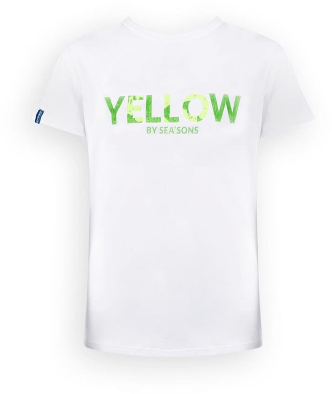 Sea'sons - True color t-shirt - Green-Yellow - Maat S