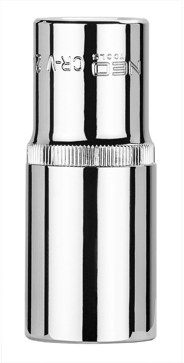 NEO Superlock - Lange Zeskantdop 1/2" - 24 mm - Staal Chroom-Vanadium