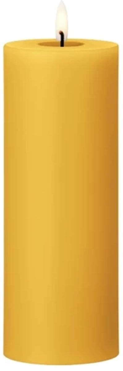 Ester & Erik Led Pillar kaars H20cm mango