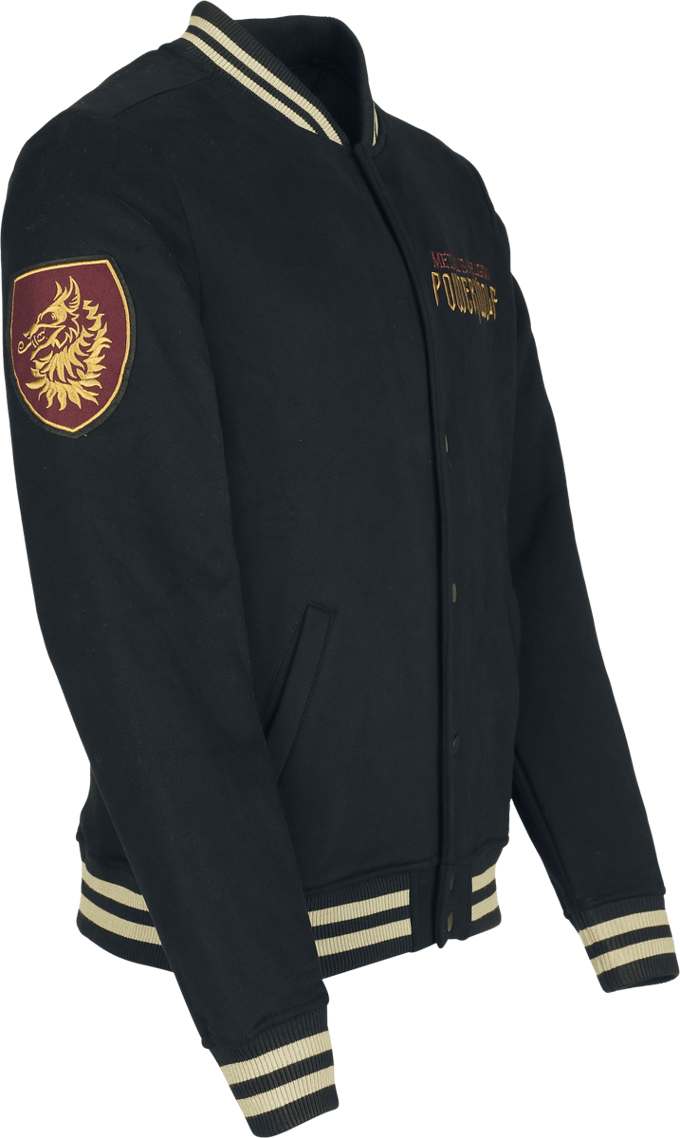 Powerwolf Metal is Religion Varsity Jacket Heren Collegejas - meerkleurig - S