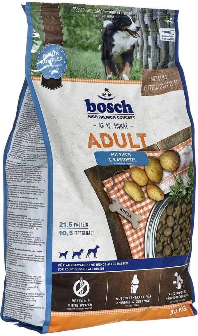 Voer BOSCH 5222003 Volwassen Vis Aardappelen 3 Kg