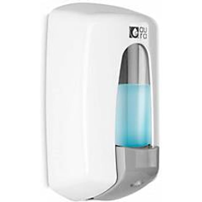 Zeepdispenser met zichtvenster