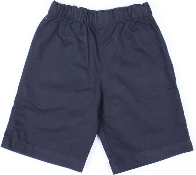 Sint-Ludgardis schooluniform - Bermuda rek jongen - Donkerblauw - Maat 2 jaar