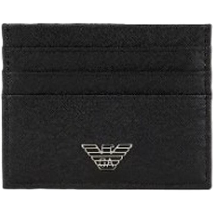 man identiteitskaart houder Emporio Armani - kaarthouder - zwart