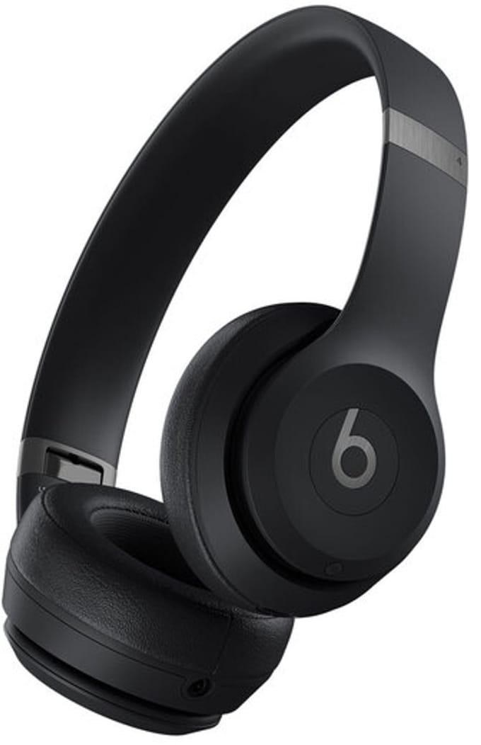 Apple Beats Solo4 Wireless Headphones - On-Ear Wireless Headphones - Matte Black