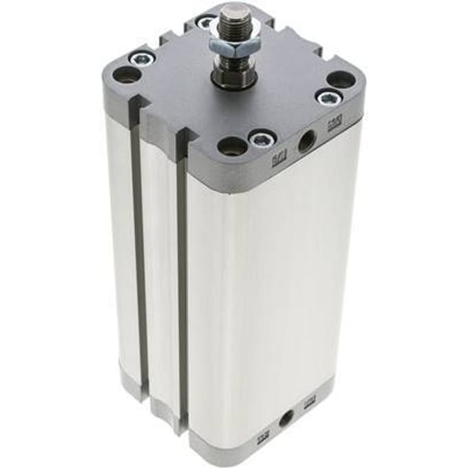 ISO 21287 Compacte Dubbelwerkende Cilinder 63-125mm - Magnetisch - Mannelijke Stang