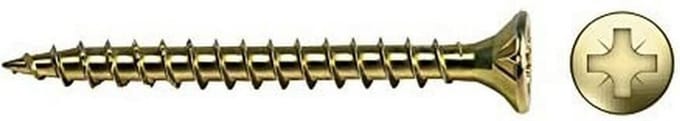 Box 200 unit. countersunk wood screw pz dinref vlox 6x60mm bricomatedlubr. celo