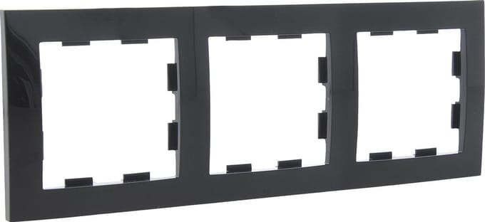 Q-LINK S2 AFDEKRAAM INBOUW DRIEVOUDIG ANTRACIET
