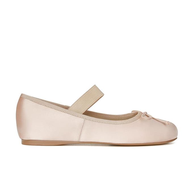 Strik Zijde Satijn Mary Jane Ballet Dames Enkelschoenen 39 white