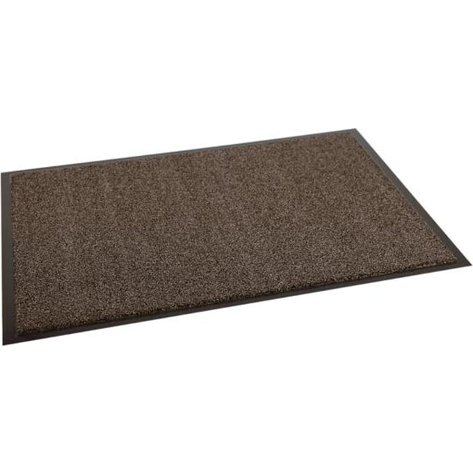Miltex vuilopvangmat Eazycare Duet, voor binnen, 900 x 600 mm, polyamide, grijsbruin