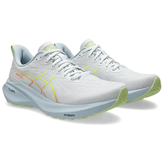 ASICS GT 2000 13 Wit Oranje Lime Heren Sneakers 1011B861-100 44 white