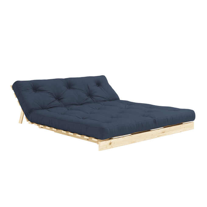 Karup Slaapbank Roots 160 - 737 Navy - 100 raw