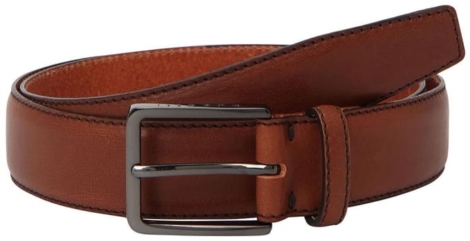 bugatti Leren riem Men´s Cow Leather Belt 3.5 W80 Brandy terracotta