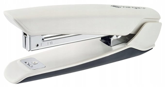 Beige Plastic Nietmachine voor 15 Vel - Bureau Accessoire
