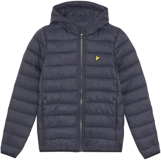 Lyle & Scott winter winterjas jongens - donker navy blauw - gewatteerd