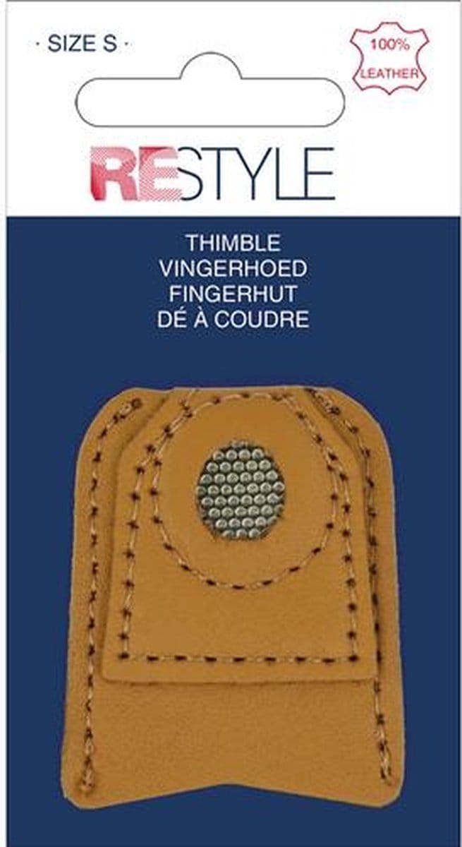ReStyle Leren Vingerhoed Maat: Small