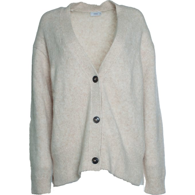 Dichte, beige cardigan