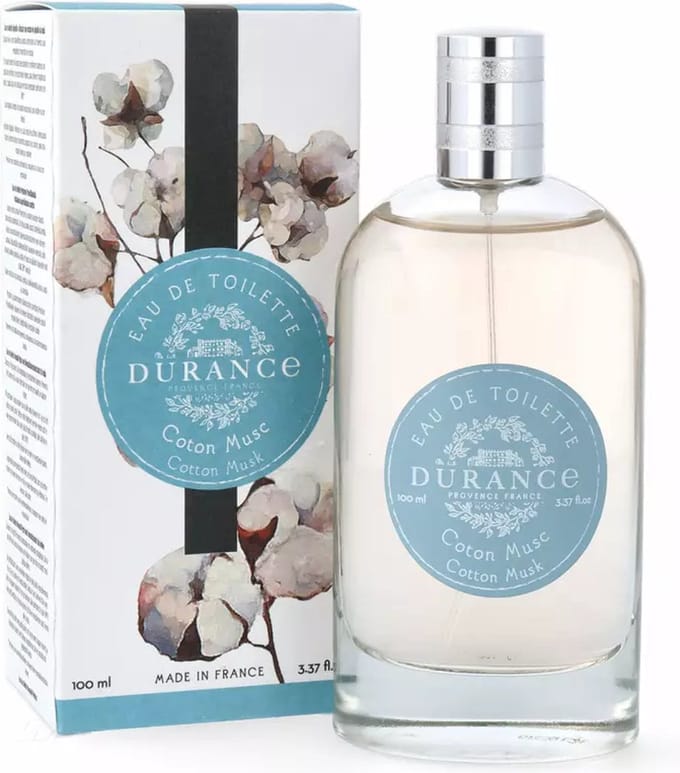 Durance Coton Musc - Eau de Toilette - 100 ml