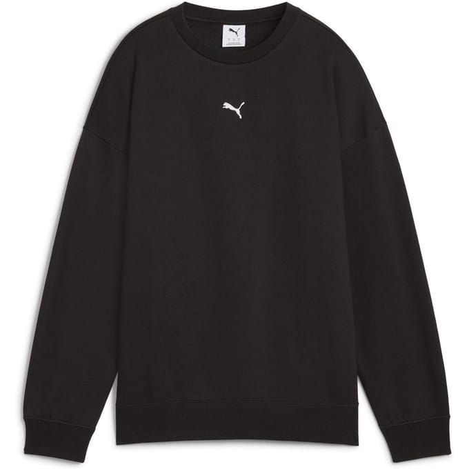 Puma Dames/dames Oversized Sweatshirt (Zwart)