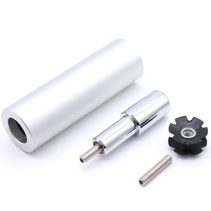Fiets Vork Stermoer Plaatsen Installer Headset Stermoer Installatiegereedschap Driver zilver