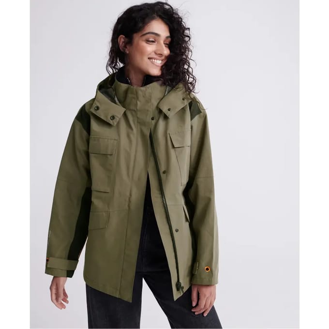Superdry waterdichte damesjas canyon