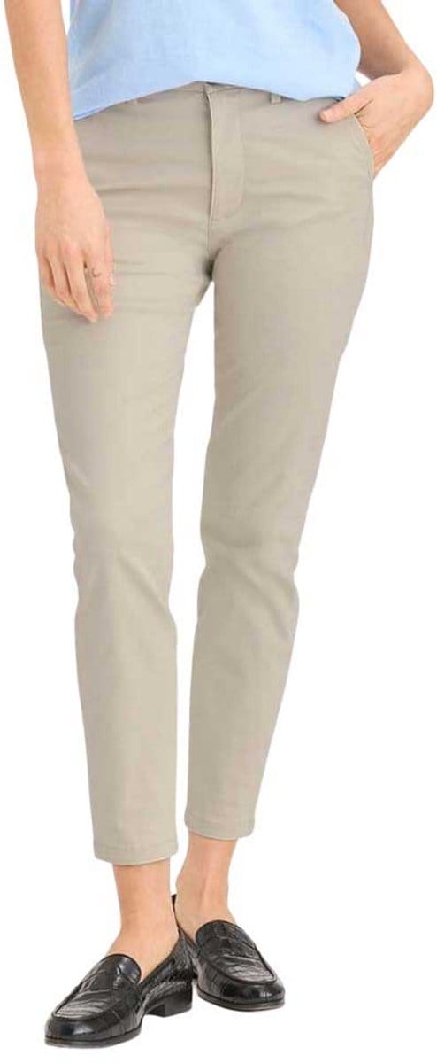 Dockers Weekend Skinny Chino Broek Beige 30 / Long Vrouw
