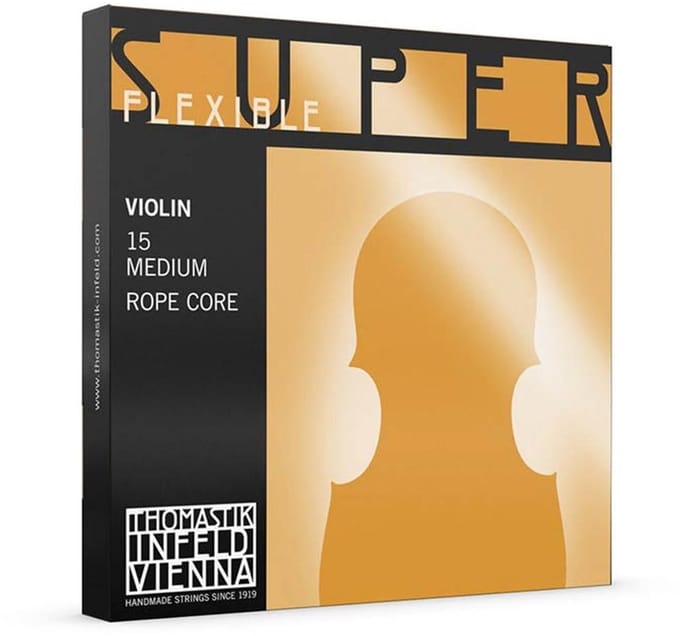 Thomastik Infeld TH-15 violin string set 4/4 medium, rope core, includes TH-9, TH-10, TH-12 and TH-13